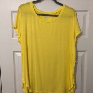 NY&Co Yellow Soft Tee